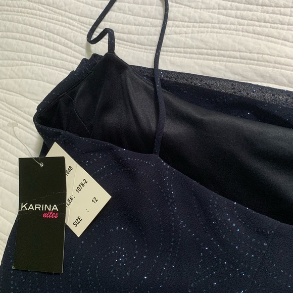 Dress KARINA size 12 color blue - Picture 3 of 3